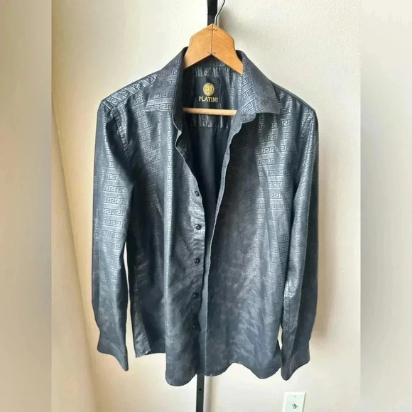 platini Other - Platini  size small button down black shirt